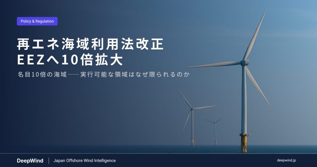 Japan Opens the EEZ 1