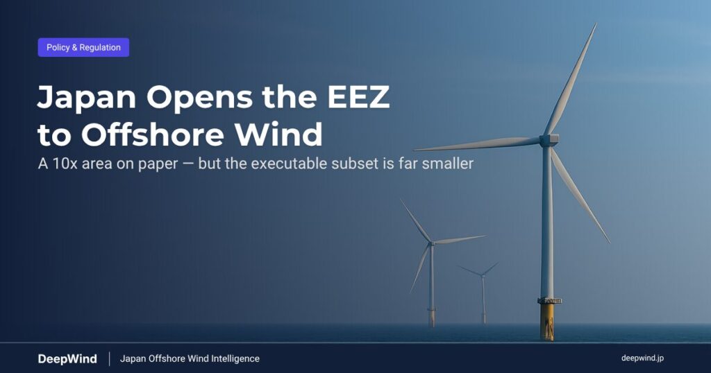 Japan Opens the EEZ