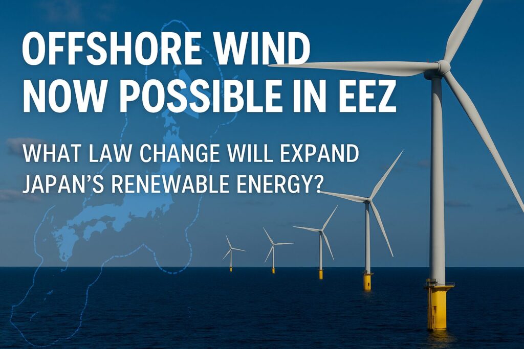 Japan offshore wind in eez