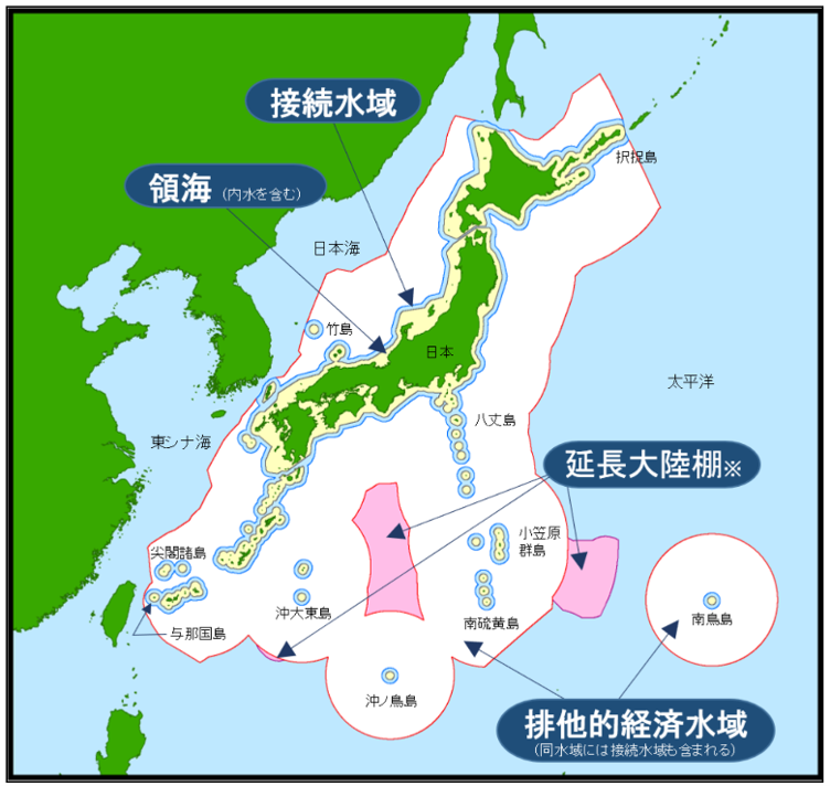 Japan EEZ zone