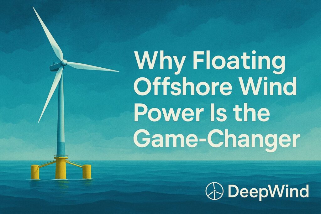 Why floaing offshoew wind in game changer