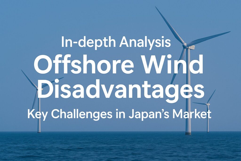 Offshore Wind Disadvantages Key Challenges in Japans Market