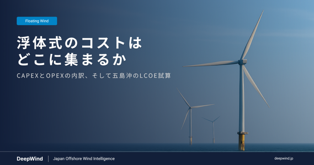 What Floating Wind Actually Costs Line by Line 1