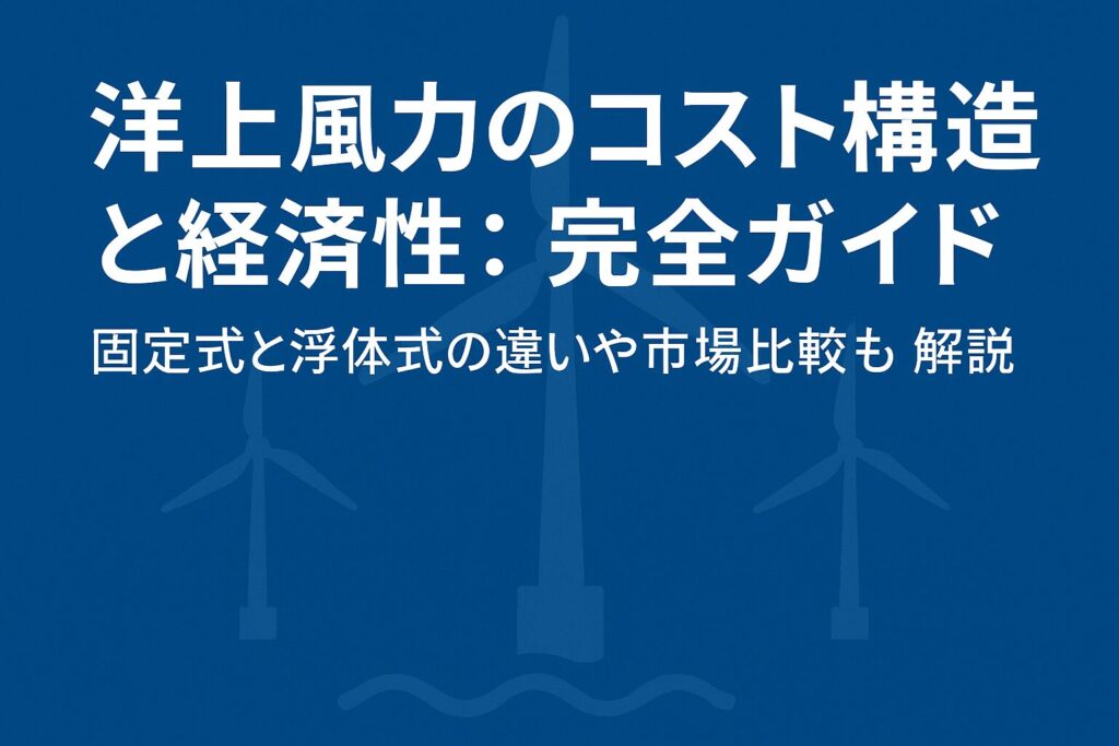 floating wind cost structure economics