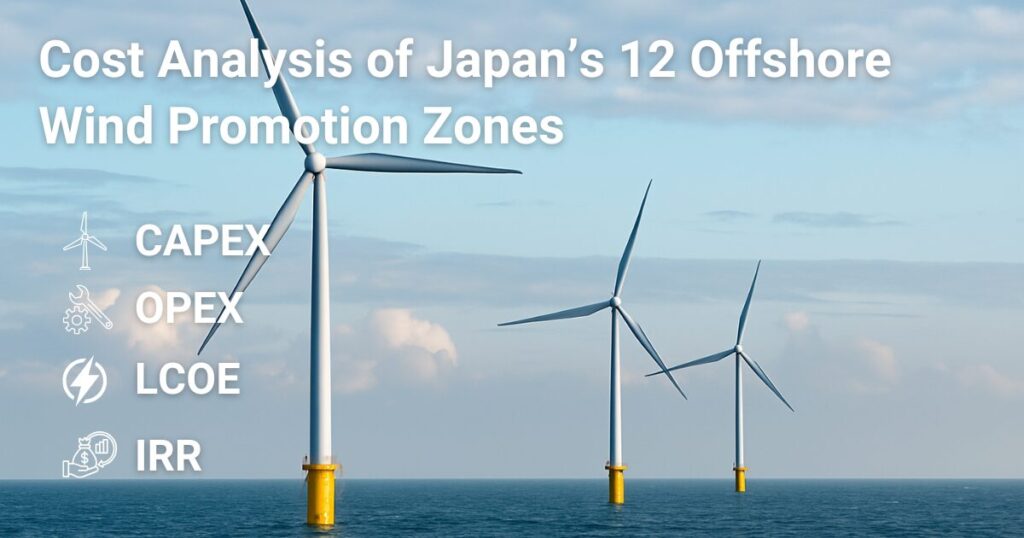 Cost Analysis of Japans 12 Offshore Wind Promotion Zones