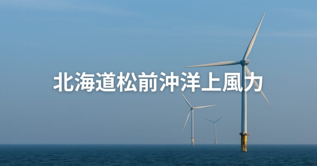 北海道松前沖洋上風力発電プロジェクト