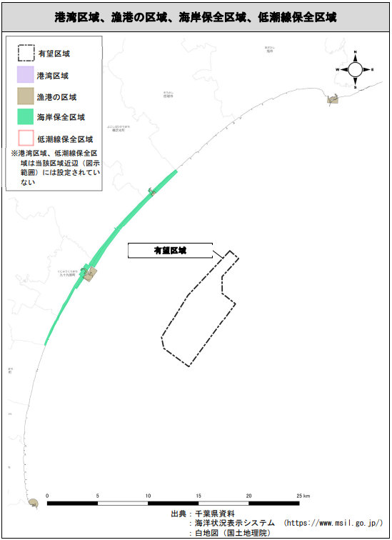 Kujukuri Offshore Wind port area