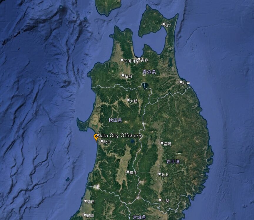 akita city offshore