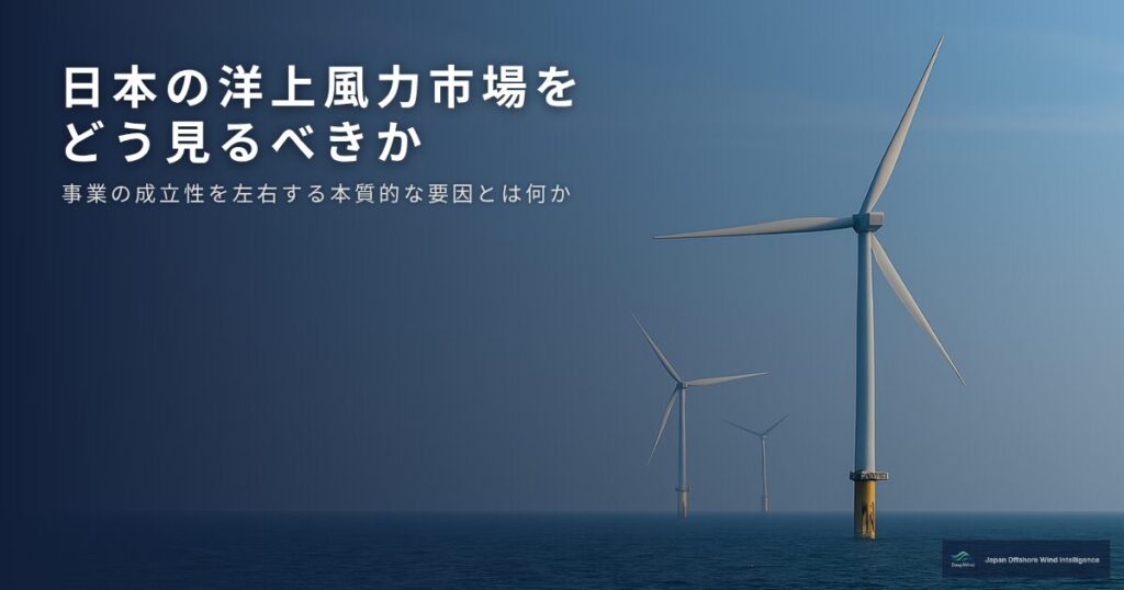 How to Read Japans Offshore Wind Market Investment Cost and Supply Chain Constraints 1