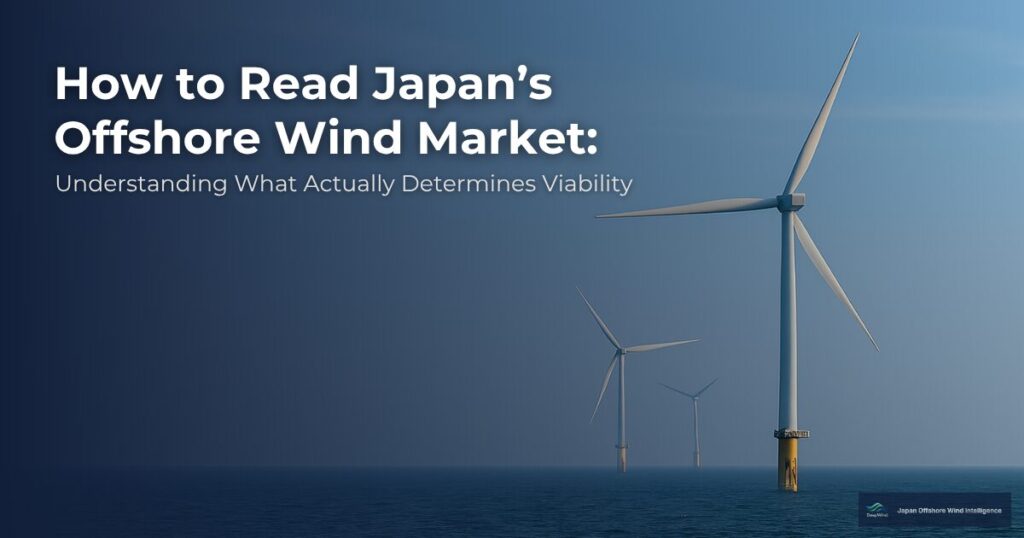 How to Read Japans Offshore Wind Market Investment Cost and Supply Chain Constraints