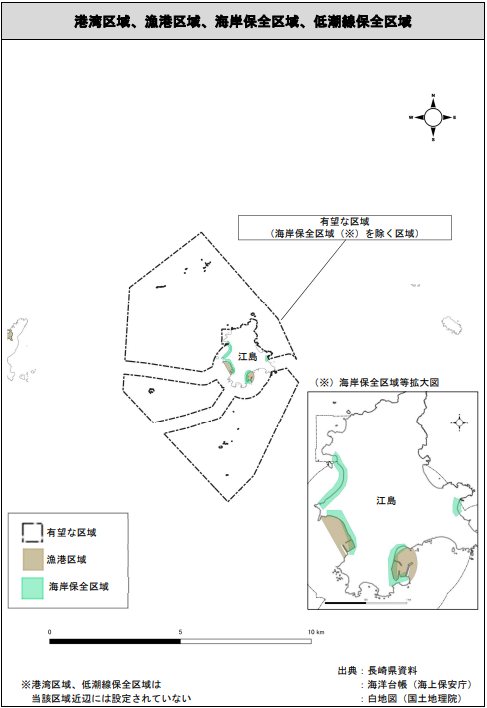 Saikai Enoshima offshore wind port area