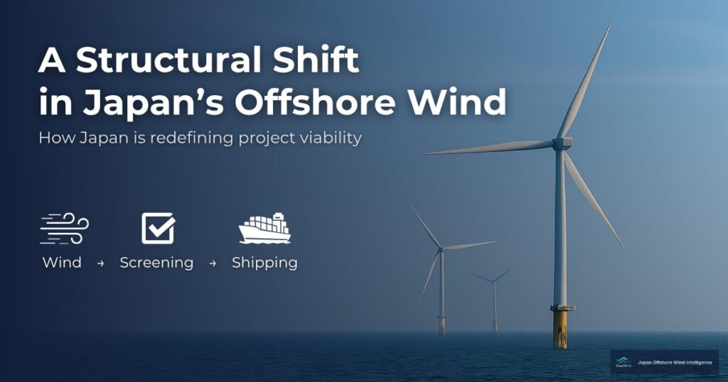 A Structural Shift in Japans Offshore Wind