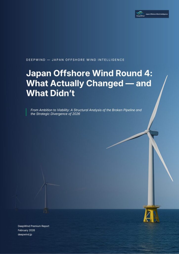 Cover Japan Offshore Wind Round 4 What Actually Changed — and What Didnt