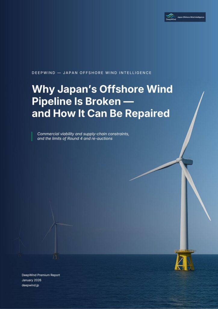 Cover Why Japans Offshore Wind Pipeline Is Broken — and How It Can Be Repaired