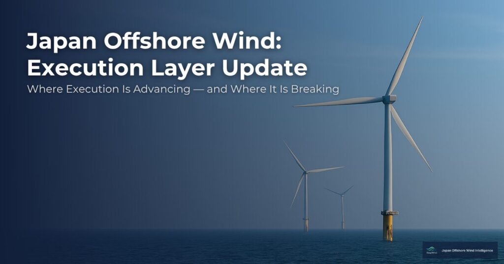 Japan Offshore Wind Execution Layer Update