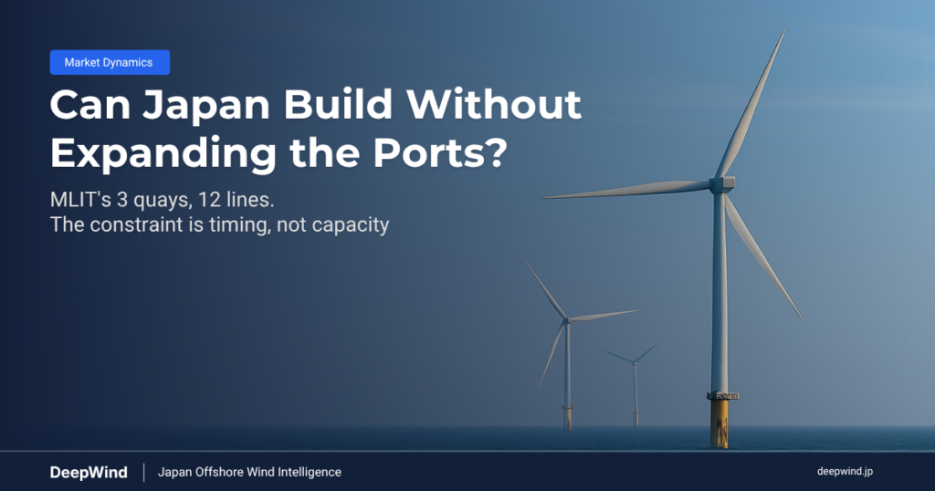 Can Japan Build Without Expanding the Ports 1