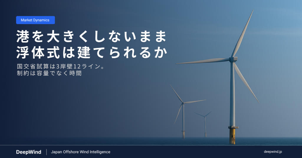 Can Japan Build Without Expanding the Ports