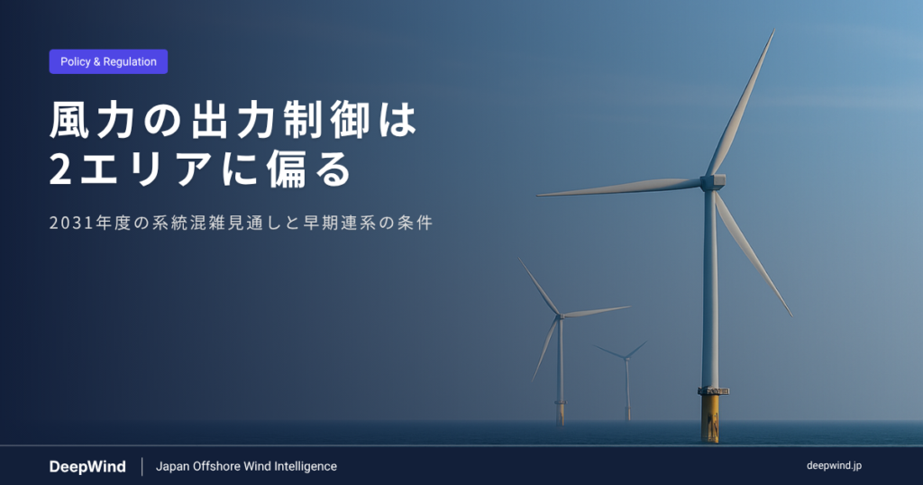 Wind Curtailment Sits in Two Grid Areas jp